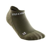 CEP Run Socks No Show V4 Compression Size 34-37 (EU) Green for Optimal Support During Running