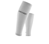 CEP - ULTRALIGHT COMPRESSION CALF SLEEVES for men | Calf sleeves with compression in carbon white | size V | XL