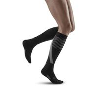 CEP Women's Cold Weather Running Socks - Black Wool Blend for Ultimate Comfort