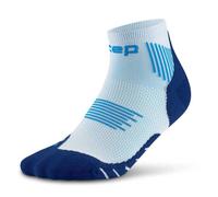 CEP - Women's Core 5.0 Compression Short Running Socks - Optimal Blood Circulation, Faster Regeneration and Bubble Free Running, ice/blue, M