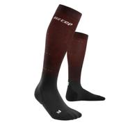 CEP Women's Infrared Recovery Compression Socks - Black/Red for Enhanced Performance