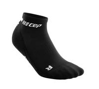 CEP Women's Low Cut Compression Running Socks - Black