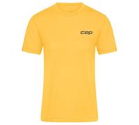 CEP - Women's Run Shirt Short Sleeve - Running shirt size XL, yellow