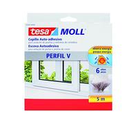 Cepillo Auto-Adhesivo Gris 5m x 5mm
