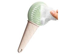 Cepillo De Aseo Para Perros | Pet Piel Masajeando Cerdas | Cepillo De Pelo Para Mascotas Para Gatos Y Perros, Para Razas Pequeñas Y Grandes, Capa Interna Anudada, Refugio Para El Hogar