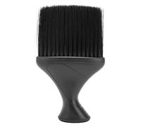 Cepillo de peluquero con mango ergonómico de nailon ABS, cepillo de corte de pelo ligero y portátil, barre el cabello roto rápidamente para uso en salón de barbería