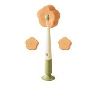Cepillo Para Limpiar Tapas De Taza - Cepillo Para Limpiar Botellas - Multifuncional Estropajo with Suction Cup Fregadero Viajes Café Vino Y Rendijas | Herramienta Multifuncional Limpiador Esponja