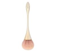 Cepillo para quitar el polvo de las uñas, mango largo, herramientas para manicura y arte de uñas, cepillo para limpiar el polvo de uñas, cepillo de fibra rosa para salón, uso