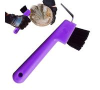 Cepillos para caballos infantiles 2 en 1 | Cepillo con limpiador de pezuñas - Mango cómodo y antideslizante, cepillado para crines y cola, accessories de limpieza esenciales para pequeños