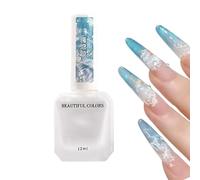 Ceprznvey Aesthetic Nail Gel - 12ML Liquid Coating - Sea Theme Elegant Nail Gel | for Salon, Home, Men, Stage Performance, Daily, Travel, Wedding