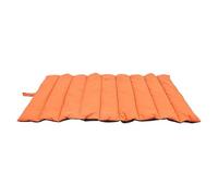 Ceprznvey Dog Bed, Pet Mattress, Travel Blanket, Foldable Design, Anti Slip Cushion, Camping Backpacking Indoor Outdoor Use, 43.31x26.77 Inches, Orange, Green, 1pc