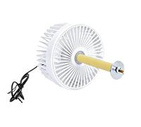 Ceprznvey Dog Kennel Fan,Universal Indirect Airflow Quiet 2 Speeds,Cat Cage Cooling Fan - for Cats Parrots Parakeets Cockatiels Conures Lorikeets Lovebirds