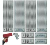 Ceprznvey Fake Dollar Bills, Movie Props Fake Dollars, Simulation Compact Money, Travel-Friendly Pretend Play Toys for Women Men Dad Mom Youth Boys Teens Girls