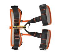 Ceprznvey Harness for Men and Work, Adjustable Roof Harness - Fall Stop Equipment for Rescue, Tree Felling, Zip Lining, Indoor Climbing Wall, Hunting, Mountaineering and