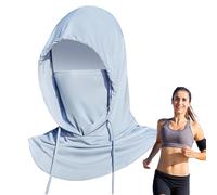 Ceprznvey Optimized Product Title: Uv Protection Hood, Sun Shade Skull Cap, Full Head Neck Shield, Breathable Ventilated Fabric, Upf50+ for Outdoor Sports, Size