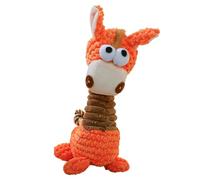 Ceprznvey Squeaky Dog Toy, Plush Dog Toy, Pet Teething Toy, Interactive Dog Toys, Tooth Cleaning Chew Toys, Cute Giraffe Plush Toys for Small to Medium Dogs, 8.66x4.72x2.36 Inches for Healthy Teeth