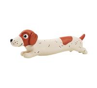 Ceprznvey Squeaky Dog Toys Dachshund Shape Puppy Teething Game with Sound