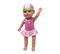 Ceprznvey Swim Baby Doll | Floating Baby Doll | Realistic Movable Joint Interactive Kids Toys for Bathtub Learning Preschoolers Girl School Develop Skills Boy Playtime