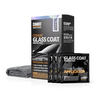 CERAKOTE® Ceramic Glass Coat Protectant, Rain Repellent, 4 Wipes | Hydrophobic windscreen and window treatment, improves wet-weather visibility, durable, quick to apply