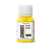 CERAKOTE Oven Cure H-Series 2 Stage Ceramic Coating with (Part B) Catalyst (H-166 Electric Yellow, 4oz Tester)