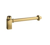 Square Minimalist Bottle Trap - Brushed Brass