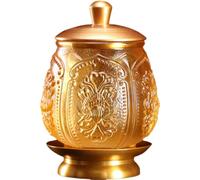 Ceramic Altar Cup, Holy Water Offering Cup, 11cm Buddha Water Supply Cup Household Glass Holy Buddhist Temple Supplies