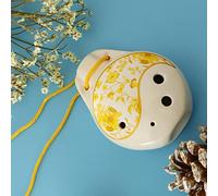 Ceramic Alto Ocarina 6 Hole C Major for Adult Beginners Students