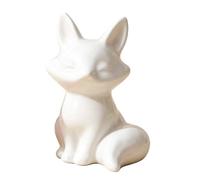 Ceramic Animal Swan Fox Statue, Modern Minimalist Decor for Living Room | Premium Ceramic, Elegant Design, Living Room Decor, Fits For Modern Shelves D