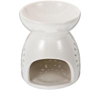 Ceramic Aroma Oil Burner White Simple Design Decorative Holder