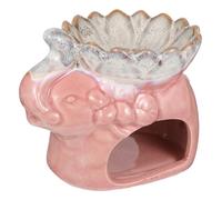 Ceramic Aroma Stove Lotus Crackle Pattern Incense Holder