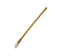 Ceramic Art Brush Wood Handle Ceramic Glaze Brush for Ceramic Painting Ceramic Glazing Chinese Ink Paint Brush