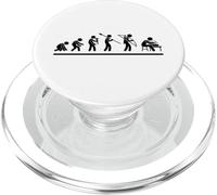 Ceramic Artist Evolution Men Women Funny Pottery PopSockets PopGrip for MagSafe