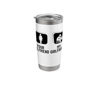 Ceramic Artist Your Girlfriend My Girlfriend Funny Pottery Stainless Steel Insulated Tumbler