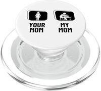 Ceramic Artist Your Mom My Mom Daughter Son Funny Pottery PopSockets PopGrip for MagSafe