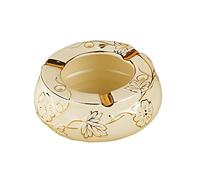 Ceramic Ashtray for Indoor Outdoor Use - Hand-Painted Decorative Ornament for Coffee Table - Unique Gift Idea