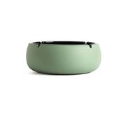 Ceramic Ashtray with Cigar Holder and Storage Box, Large Desktop Tray for Home Office Decoration