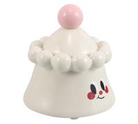 Ceramic Ashtray with Lid Windproof for Patio and Offices White