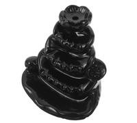 Ceramic Backflow Incense Burner Decorative Waterfall Holder for Study