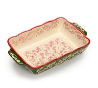 Ceramic Baking Dish,Rectangular Baking Dishes,Casserole Dishes for Oven, Lasagne Dishes,Bakeware with Handles for Lasagne, Pies, Casserole, Tapas,Roasts