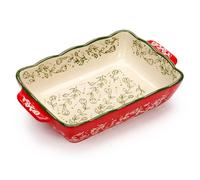 Ceramic Baking Dish,Rectangular Baking Dishes,Casserole Dishes for Oven, Lasagne Dishes,Bakeware with Handles for Lasagne, Pies, Casserole, Tapas,Roasts