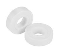 Ceramic Ball Bearing, 2pcs ZrO2 Ball Bearing 6001-2RS 12x28x8mm High Precision Sealed Full Ceramic Bearing for Machinery Manufacturing