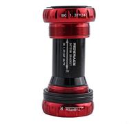 Ceramic Ball Bearing Bottom Bracket BB52 for Mountain Road Bike 68-73mm | 68-73mm Shell 24mm Spindle Aluminum Alloy Press Fit Cup Replacement Parts Black Red Blue Yellow Silver Purple
