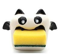 Ceramic Bat Sponge Holder Soap Dish Cute Halloween Decor Bathroom Decor Kitchen Decor White Black