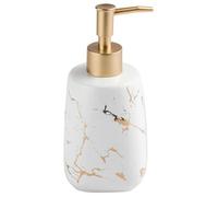 Ceramic Bathroom Soap Dispenser White Refillable Pump Bottle