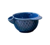Ceramic Berry Bowl with Drain Holes Self Rinsing Fruit Colander