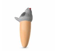 Ceramic Bird Plant Waterer, American Bird (Grey)
