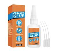 Ceramic Border for Glass, Metal, Rubber, DIY Craft Adhesive, 30 ml, Universal Tile Transition with Suction Function, Easter Decoration (Orange, 11 x 3.2 x 2 cm)