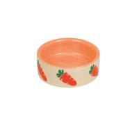 Ceramic bowl for small animals Nobby Pet Carrot