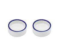 Ceramic Bowl, Round Escape-Proof Water/Food Dish, for Small Pet Tortoise