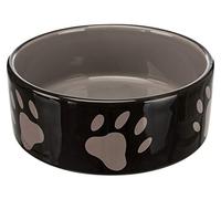 Ceramic bowl, with paw prints, 0.8 l/ø 16 cm - Medium Size